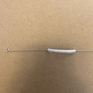 Sterling Silver Bar Bracelet